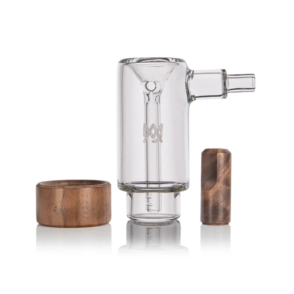 MJ Arsenal Parnik Bubbler (Serija Alpine) - prozoren/les