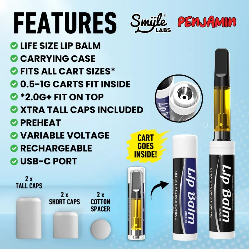 Smyle Labs Pen do kartridży w formie balsamu do ust