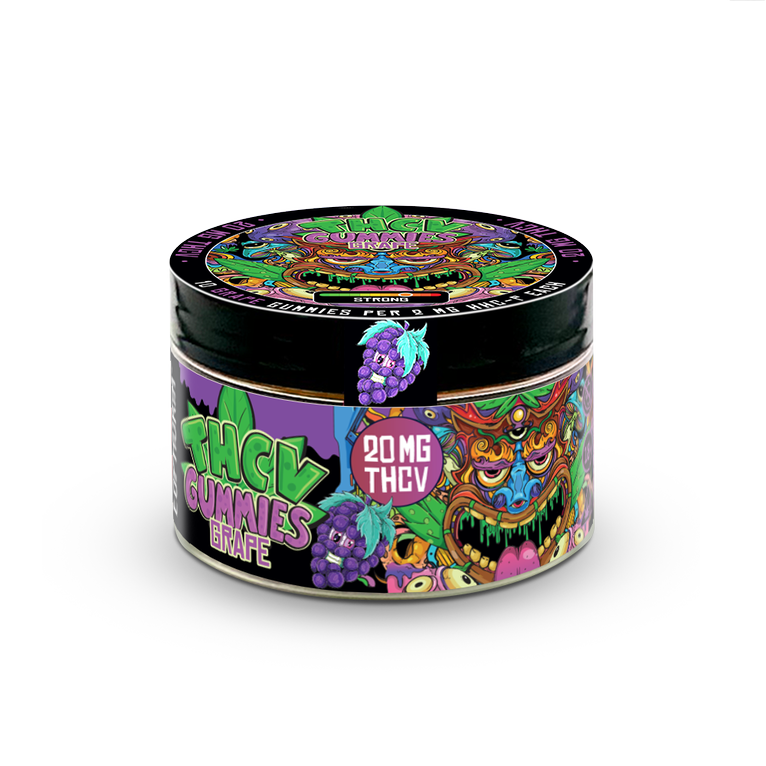 Euphoria THCV Gummies Grape, 10 sztuk x 2 mg, 20 mg THCV