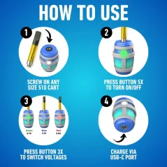 Smyle Labs Chugjamin mini bateria do wkładów