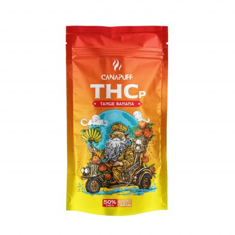 CanaPuff THCp fiore TANGIE BANANA, 50 % THCp, 1 g - 5 g