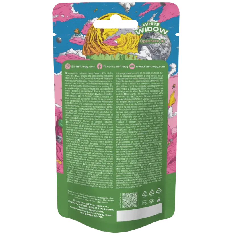 Canntropy 10-OHCD Flower White Widow, 50 % 10-OHCD, 1 – 5 g