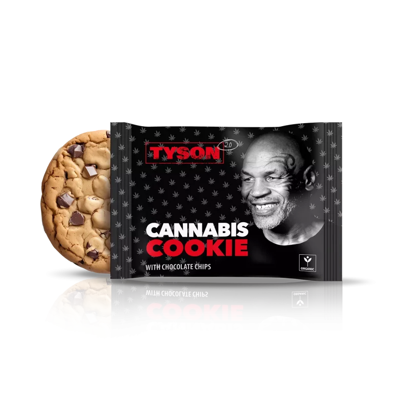 Tyson 2.0 Ciasteczka Cannabis z Kawałkami Czekolady