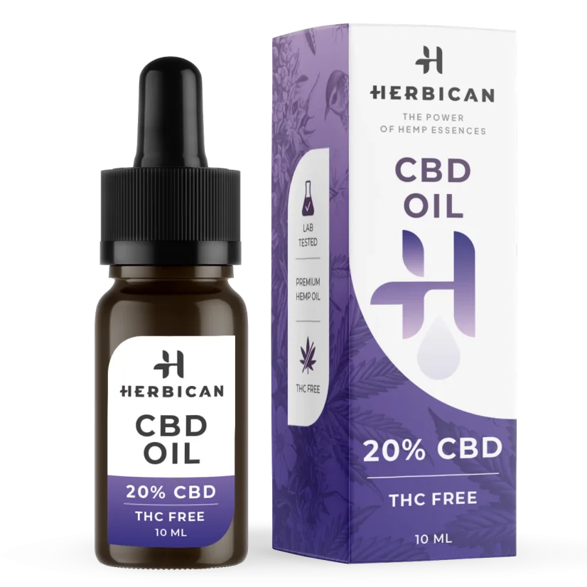 Herbican CBD-Öl THC-frei, 20 %, 10 ml