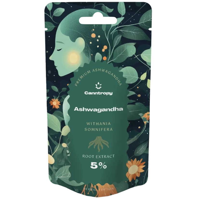 Canntropy Ašvagandha (Withania somnifera) extrakt 5%, 5 g - 100 g
