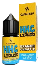 CanaPuff HHC folyadék narancsos ananász, 1500 mg, 10 ml