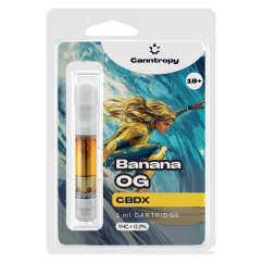 Canntropy CBDX Cartridge Banana OG, CBDX 10 %, 1 ml