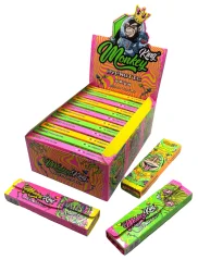 Monkey King KSS bibułki do skręcania z końcówkami filtrującymi Rainbow Hypnotic, 1 bloczek