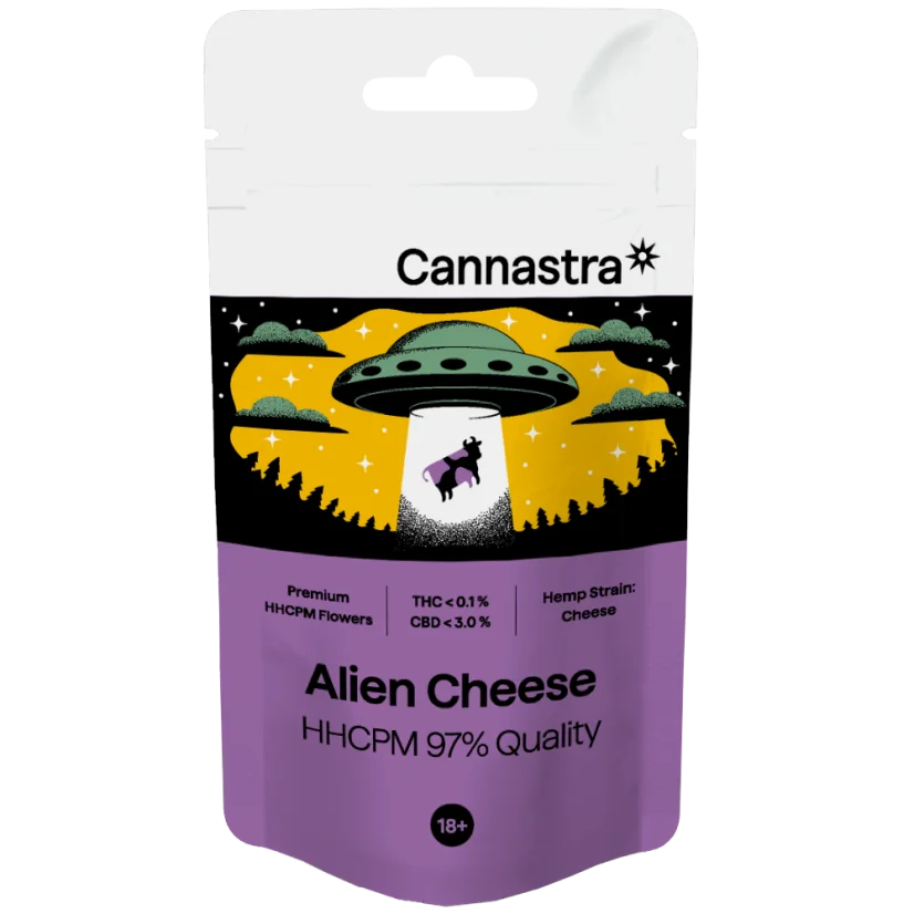Cannastra HHCPM Flower Alien Cheese 97% Quality, 1g - 100 g