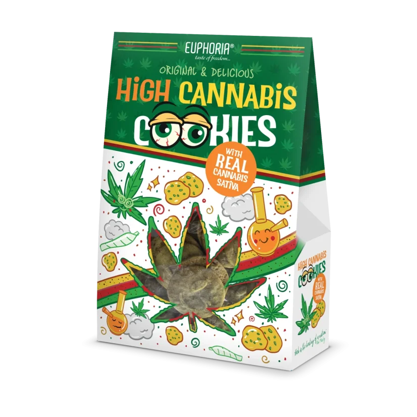 Euphoria Cereal cookies with Cannabis Sativa L, 100 g