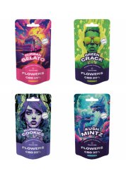 Canntropy CBD-blommor 15% till 30%, allt i ett set - 4 x 1g till 100g