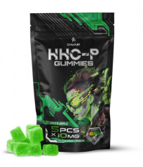 CanaPuff HHCP Gummies Green Apple, 5 pcs x 10 mg, 50 mg