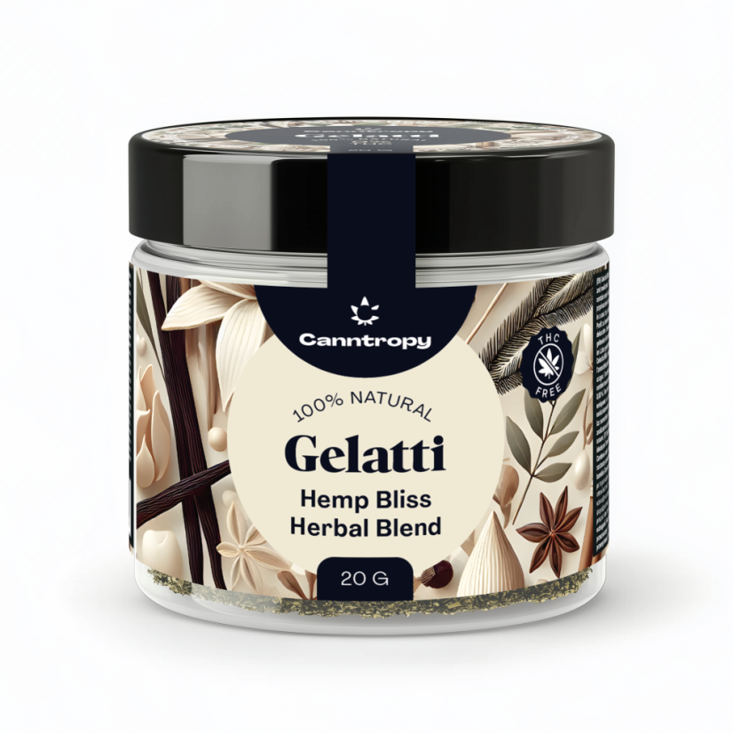 Canntropy Miscela di canapa fiori macinati - Gelatti (20g)