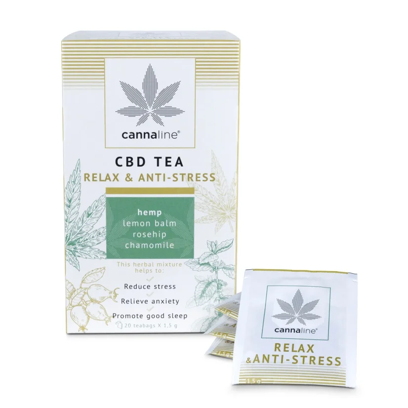 CANNALINE CBD Herbata RELAX, 30 g