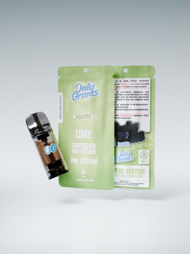 Only Grams - Superior Pod Lime, 96 %, 2 ml (elfbar)