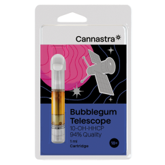 Cannastra 10-OH-HHCP Cartuș Bubblegum Telescope, 10-OH-HHCP puritate 94%, 1 ml