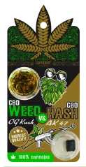 Euphoria CBD Weed OG Kush vs CBD Hash AK 47