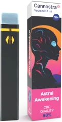 Cannastra CBC Caneta Vape descartável Astral Awakening, qualidade CBC 98 %, 1 ml