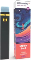 Cannastra CBG9 Disposable Vape Pen Stellar Surf, CBG9 85% quality, 1 ml