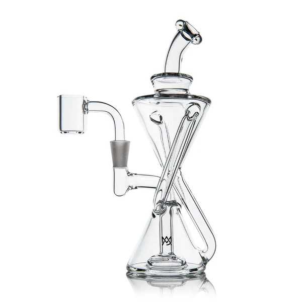 MJ Arsenal Time Turner Mini Dab Rig - prozoren