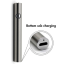 Batéria pre CBD cartridge, 380 mAh, 510 závit, USB nabíjačka, Čierna