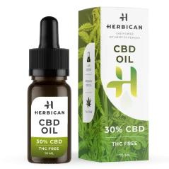 Herbican CBD масло без THC, 30%, 10 ml