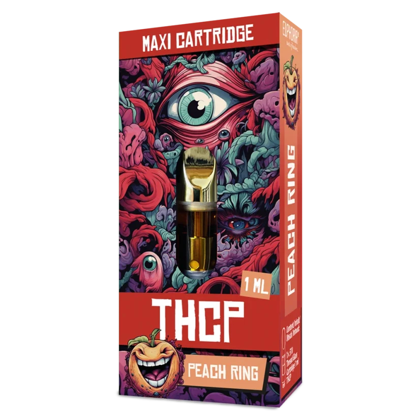 Euphoria THCP kartuša Peach Ring, 1 ml