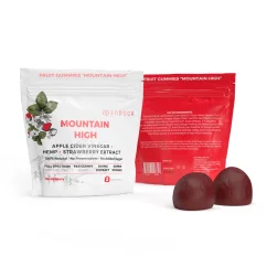 Endoca CBD żelki Mountain High, 300 mg CBD, smak truskawkowy, 2 szt., 4 g