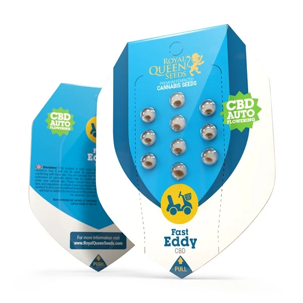 Royal Queen Seeds Cannabis Seeds Fast Eddy Auto (High CBD)