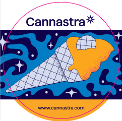 Cannastra Aufkleber