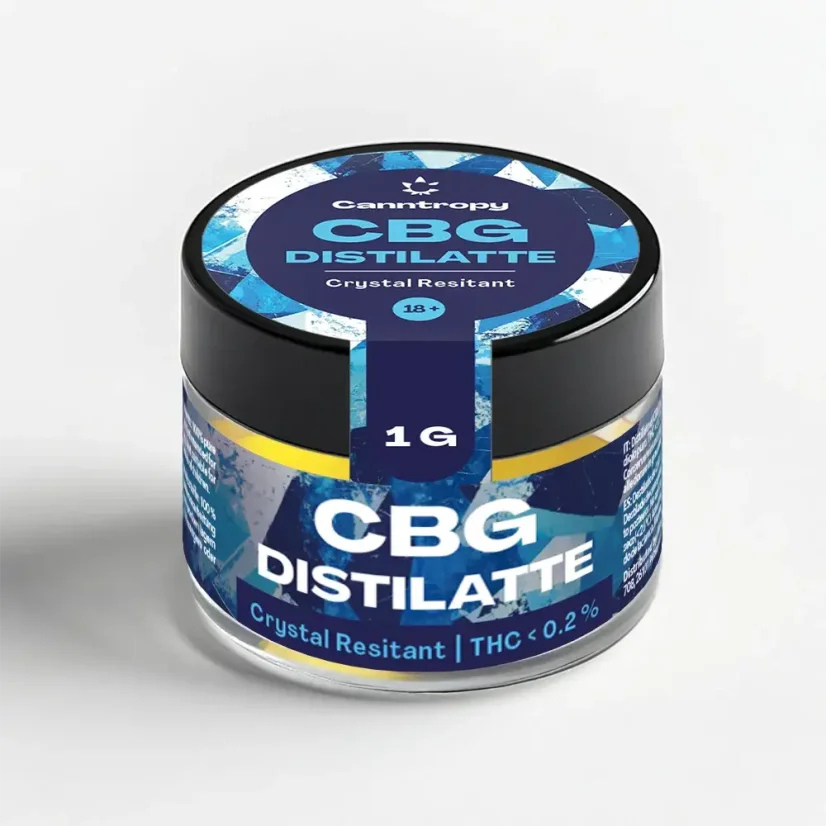 Canntropy Destylat CBG odporny na kryształy, 1 g