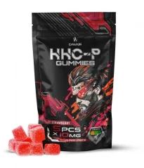 CanaPuff HHCP Gummies Aardbei, 5 x 10 mg, 50 mg