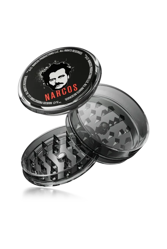 Narcos plastični mlinček, 3-delni, 60 mm - naključno oblikovanje