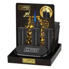 Clipper Metal – Jet Flame Black Matte (12 szt.)