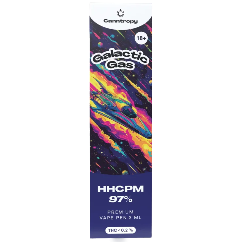 Canntropy HHCPM Vape Pen Galactic Gas, HHCPM  97% quality, 2 ml