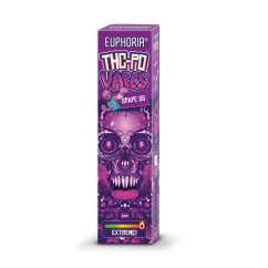 Euphoria THCPO ühekordselt kasutatav Vape Pen Grape OG, 90% THCPO, 2 ml