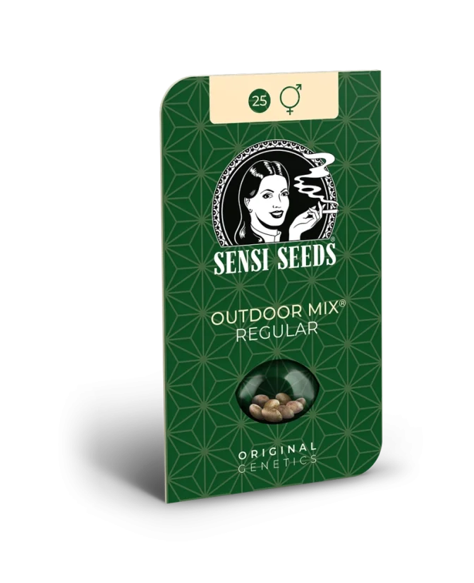 Sensi Seeds Cannabis Seeds Outdoor Mix® Regular, 25 Stk.