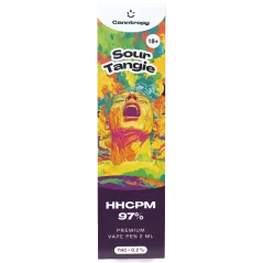 Canntropy HHCPM Vape Pen Sour Tangie, HHCPM 97% calitate, 2 ml