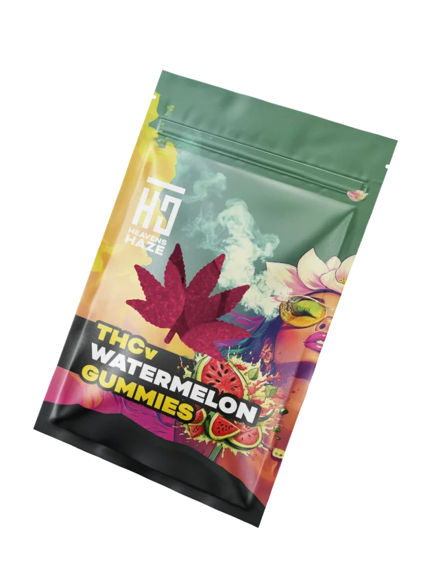 Heavens Haze THCV Gummies Watermelon 3 pcs - 15 mg THCV + 5 mg CBN, 13,5 g