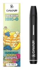 CanaPuff Blueberry Banana Pancake 96 % HHC-O - Engångspenna för vape, 1 ml