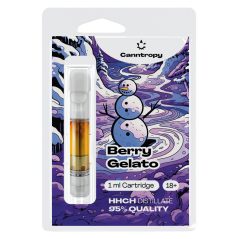 Canntropy HHCH Kartusche Beeren-Gelato, HHCH 95% Qualität, 1 ml