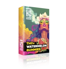 Heavens Haze THCV kummikommid Arbuus 5 tk - 15 mg THCV + 5 mg CBN, 22,5 g