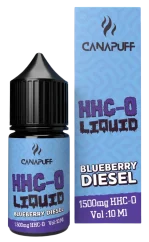 CanaPuff HHC-O Nestemäinen mustikkadiesel, 1500 mg, 10 ml