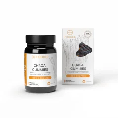 Endoca Chaga Mushroom Gummies, 100 mg CBD, 30 pcs, 60 g