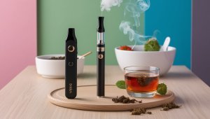 Klaasist ja kahe kaussiga aurupliiatsid