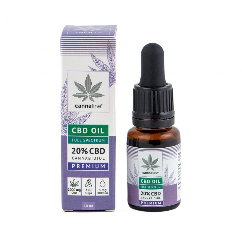 CANNALINE CBD Hanföl 20%, 2000 mg, 10 ml