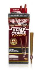 Cartucce King Size HEMPER + Punta in vetro 2pz Sweet