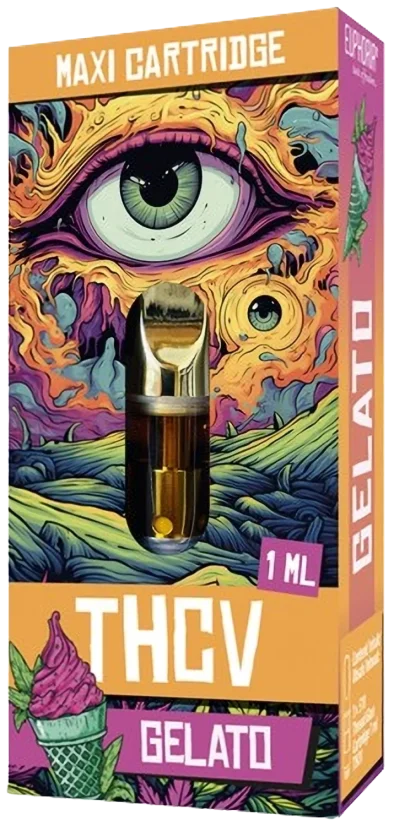 Euphoria THCV Cartridge Gelato, 1 ml