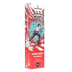 "Canntropy CBD" vienkartinis vape rašiklis "Candy Cane Kush", CBD 95 %, 1 ml