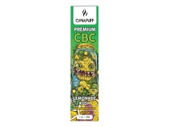 CanaPuff Caneta vape descartável CBC LEMONADE KUSH, CBC 79%, 1 ml